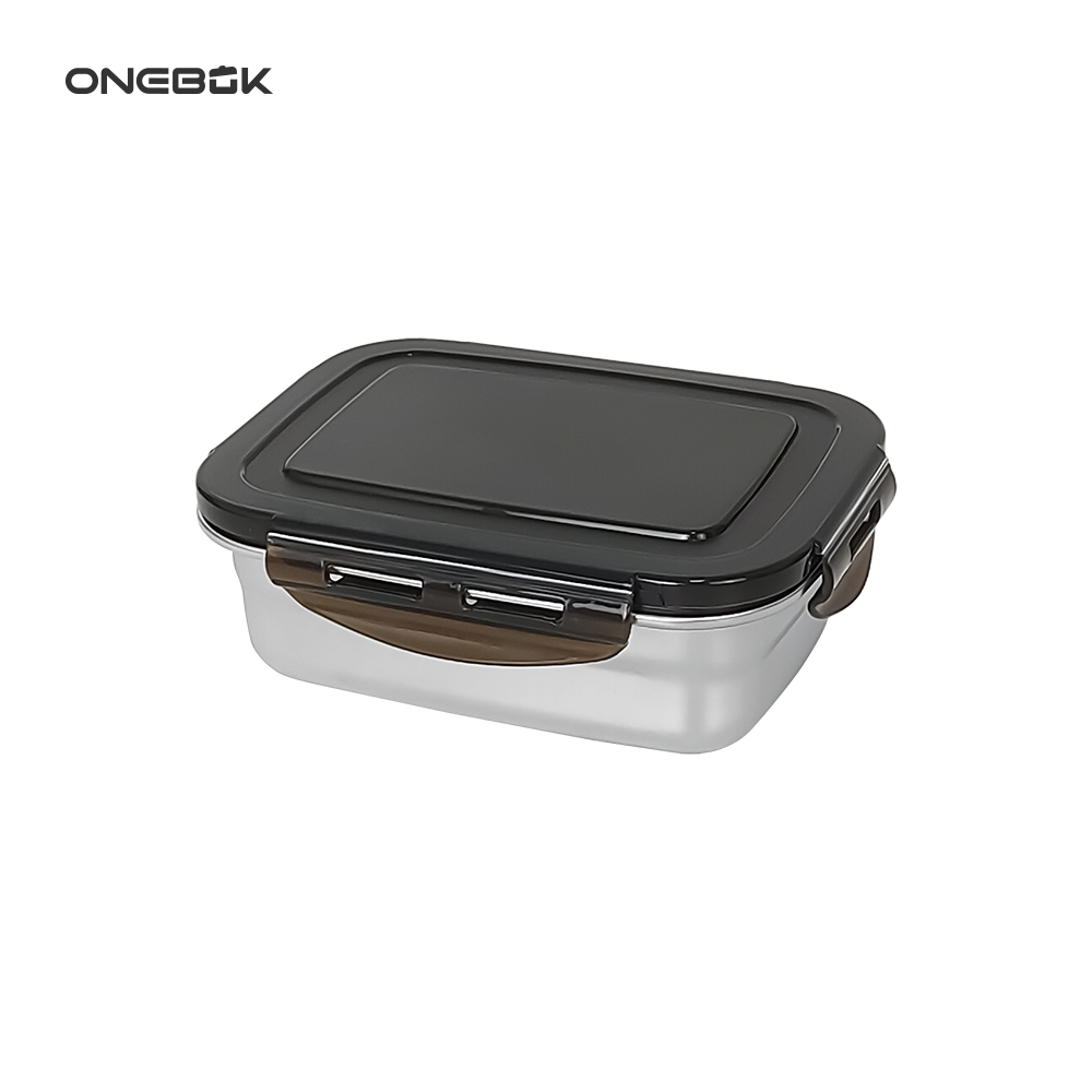 [ONEBOK] 스테인레스 밀폐용기 직사각형 350ml