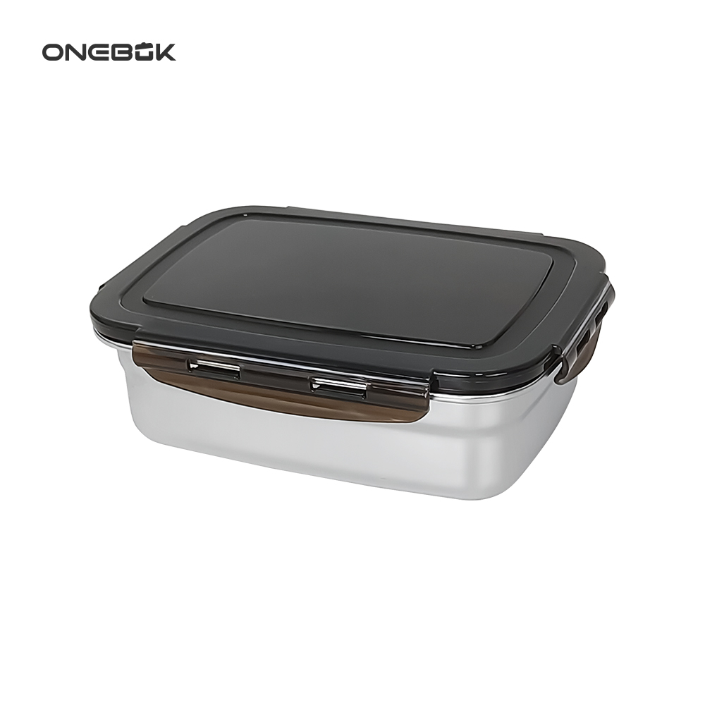 [ONEBOK] 스테인레스 밀폐용기 직사각형 850ml