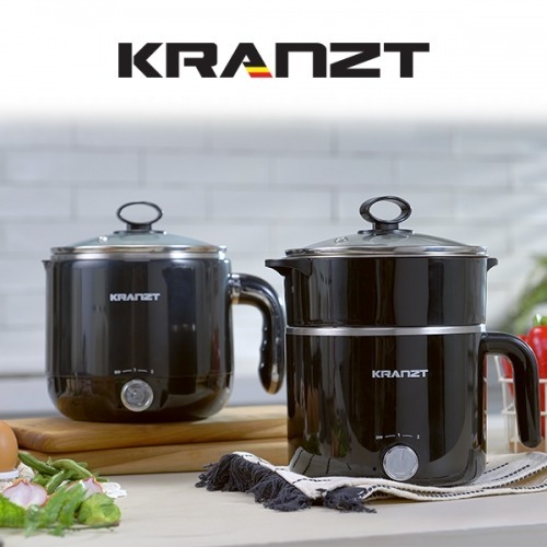 클란츠 더블 멀티포트 KR-EP1-B_KR-EP2-B (1.2 L) 블랙,아이보리
