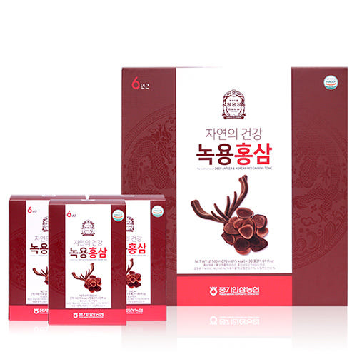 황풍정 자연의건강 녹용홍삼 70ml*30포 + 쇼핑백 ■유통기한: 2025-07-17