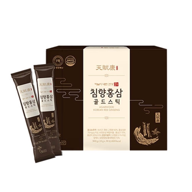 [천부강] 침향홍삼 골드스틱 10g x 30포