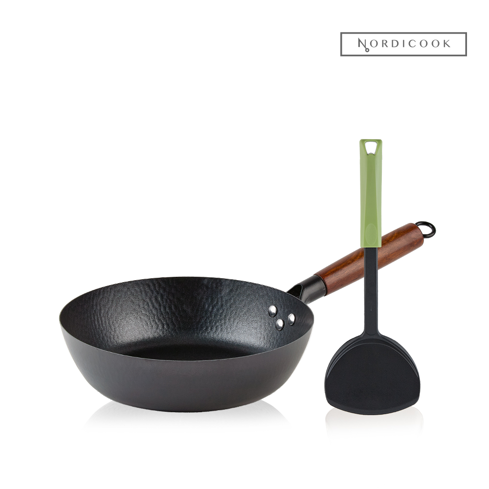 노르디쿡 IH 무쇠팬 28cm + 뒤집개