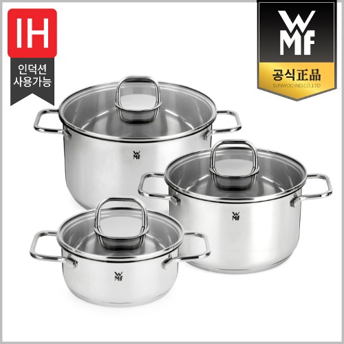 [WMF] 인스피레이션 양수냄비 3종 B_16낮은양수+20높은양수+24높은양수