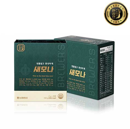 [농협홍삼 한삼인]  새모나 4g × 30포 + 쇼핑백 / 탈모예방
