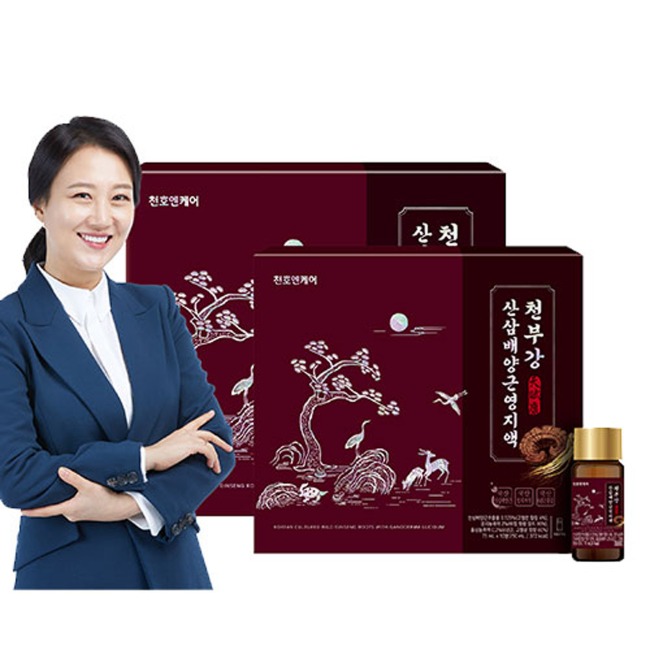 [천호엔케어] 천부강 산삼배양근영지액 75ml*10병
