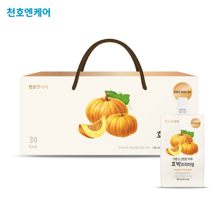 [천호엔케어] 호박 프리미엄 100ml x 30포