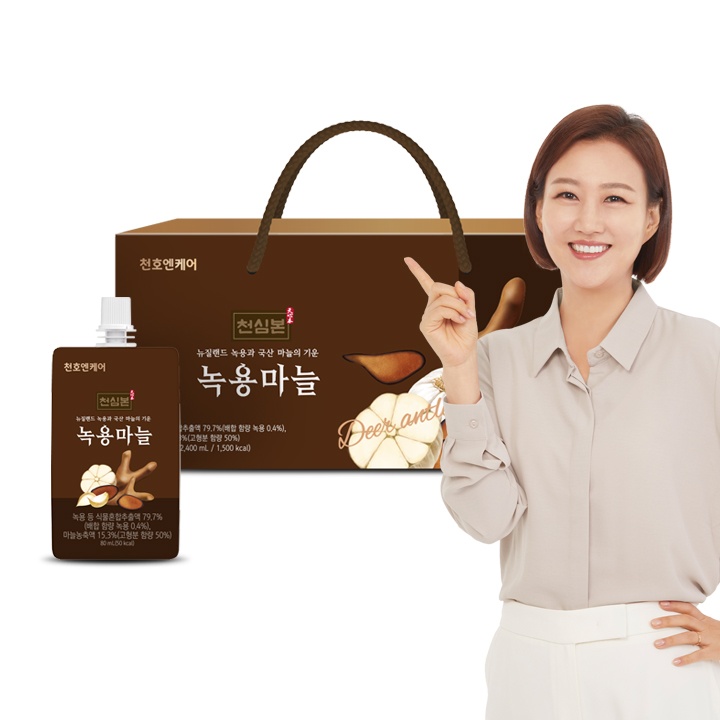 [천호엔케어] 천심본 녹용마늘 80ml x 30PACK