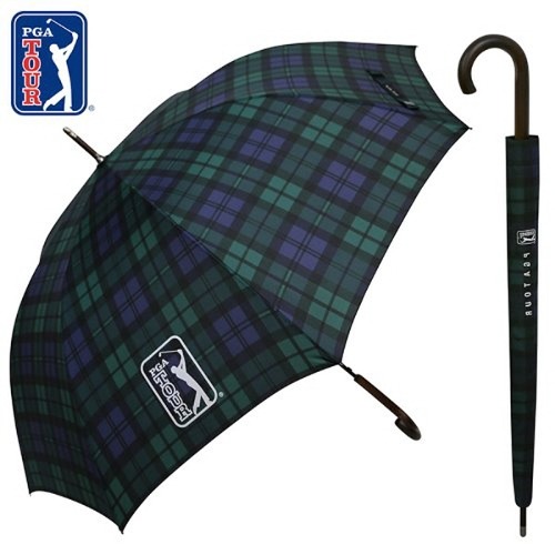 [PGA]70자동 글렌체크우드 장우산