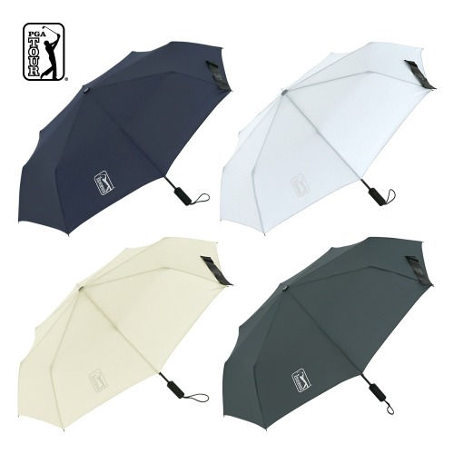 [PGA] 친환경그린 3단 60 완전자동 우산 (색상택일) 네이비,라이트블루,아이보리,카키그린