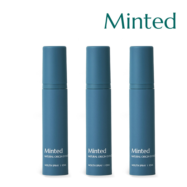 [민티드] 논알콜 마우스 스프레이 3개 (10ml x 3)MTD_MouthSpray_3ea / 일시 품절 1월 말 재입고 예정