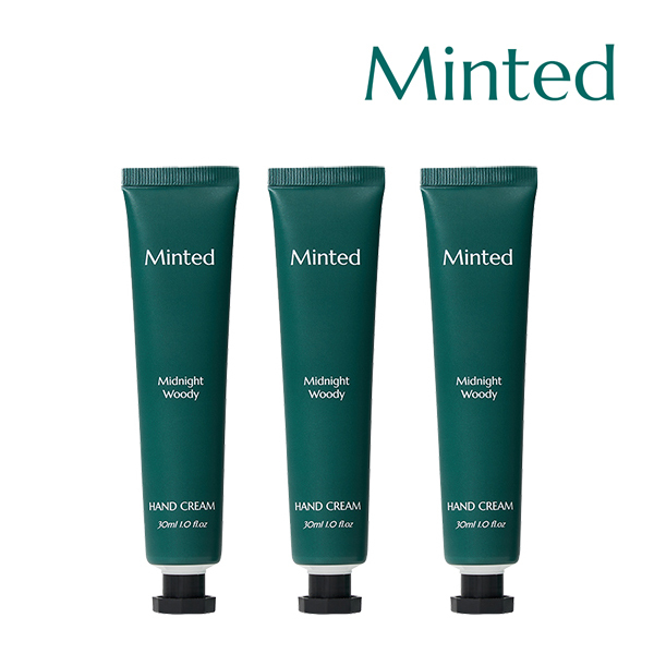 [민티드] 리얼 모이스쳐 핸드크림 3개 ( 30ml x 3 ) MTD_HC_3ea