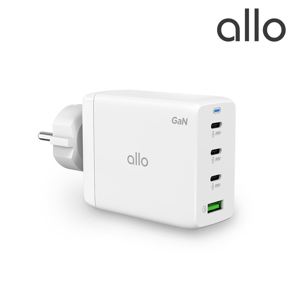 [알로코리아] 4포트 100W GaN 멀티충전기 UC4100GPD