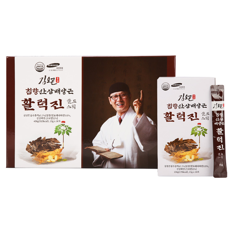 김오곤 녹용산삼배양근 활력진 골드스틱 2025-12-12