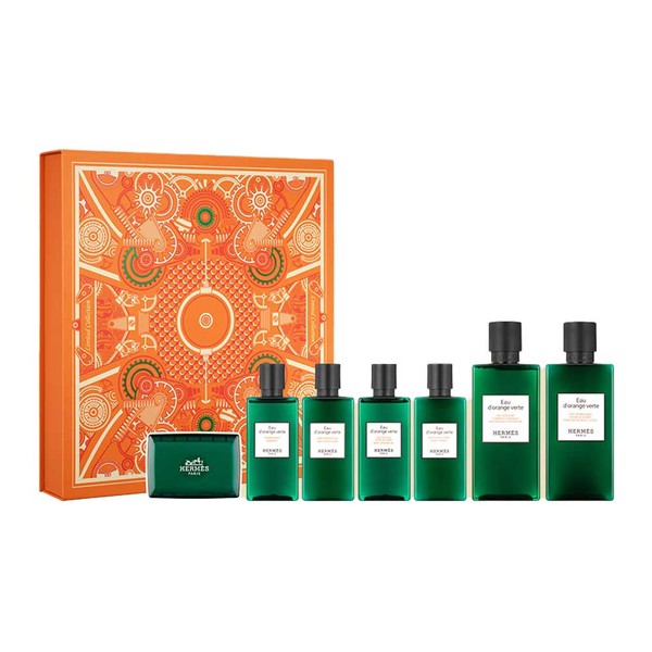 에르메스 오도렌지 베르테 바디 스페셜 7종세트(샴푸80ml+컨디셔너80ml+오드 오렌지 베르테 비누50G+바디워시80ml+바디로션80ml+바디워시200ml+바디로션200ml) / 카톤만가능