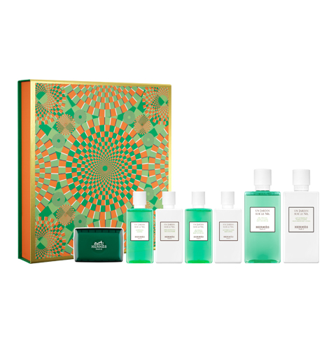 에르메스 운자르뎅 수르닐 바디 스페셜 7종세트(샴푸80ml+컨디셔너80ml+오드 오렌지 베르테 비누50G+바디워시80ml+바디로션80ml+바디워시200ml+바디로션200ml) / 카톤만가능