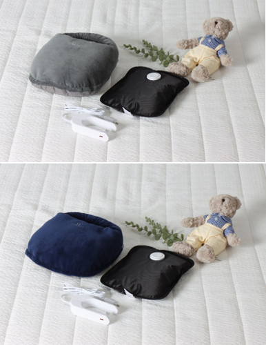 [코멜리] 핫팩 발 찜질기 CYH-P470G / CYH-P480N (색상:네이비/그레이)