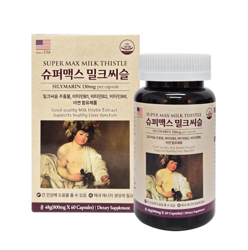 슈퍼맥스밀크씨슬 800mg x 60캡슐 (2027-05-01)