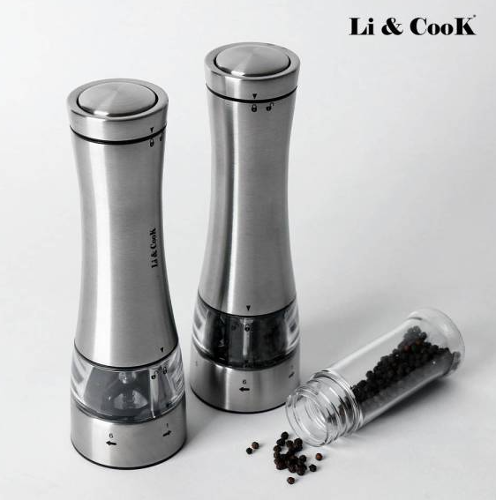 [리앤쿡] 솔트&페퍼 무선 그라인더 2세트 LC-200