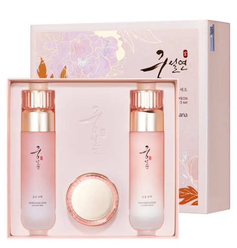 [코리아나]궁설연 윤설3종세트 수액150ml, 유액150ml, 크림50g 2028-02-09