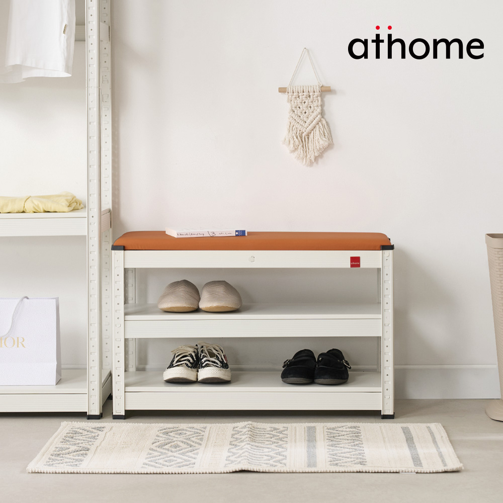 [ATHOME]  앳홈 킨티아 철제 벤치 신발장 AH-244