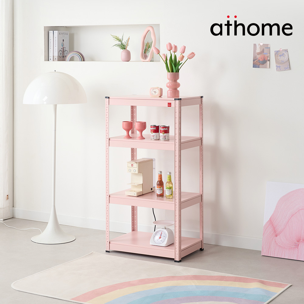 [ATHOME]  앳홈 킨티아 4단 철제 수납선반 AH-245
