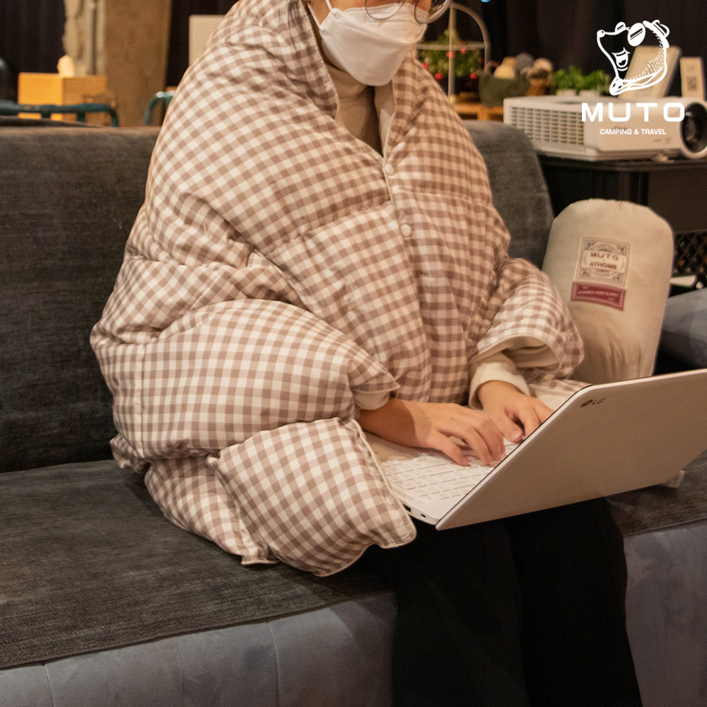 뮤토 웨어러블 구스 블랭킷