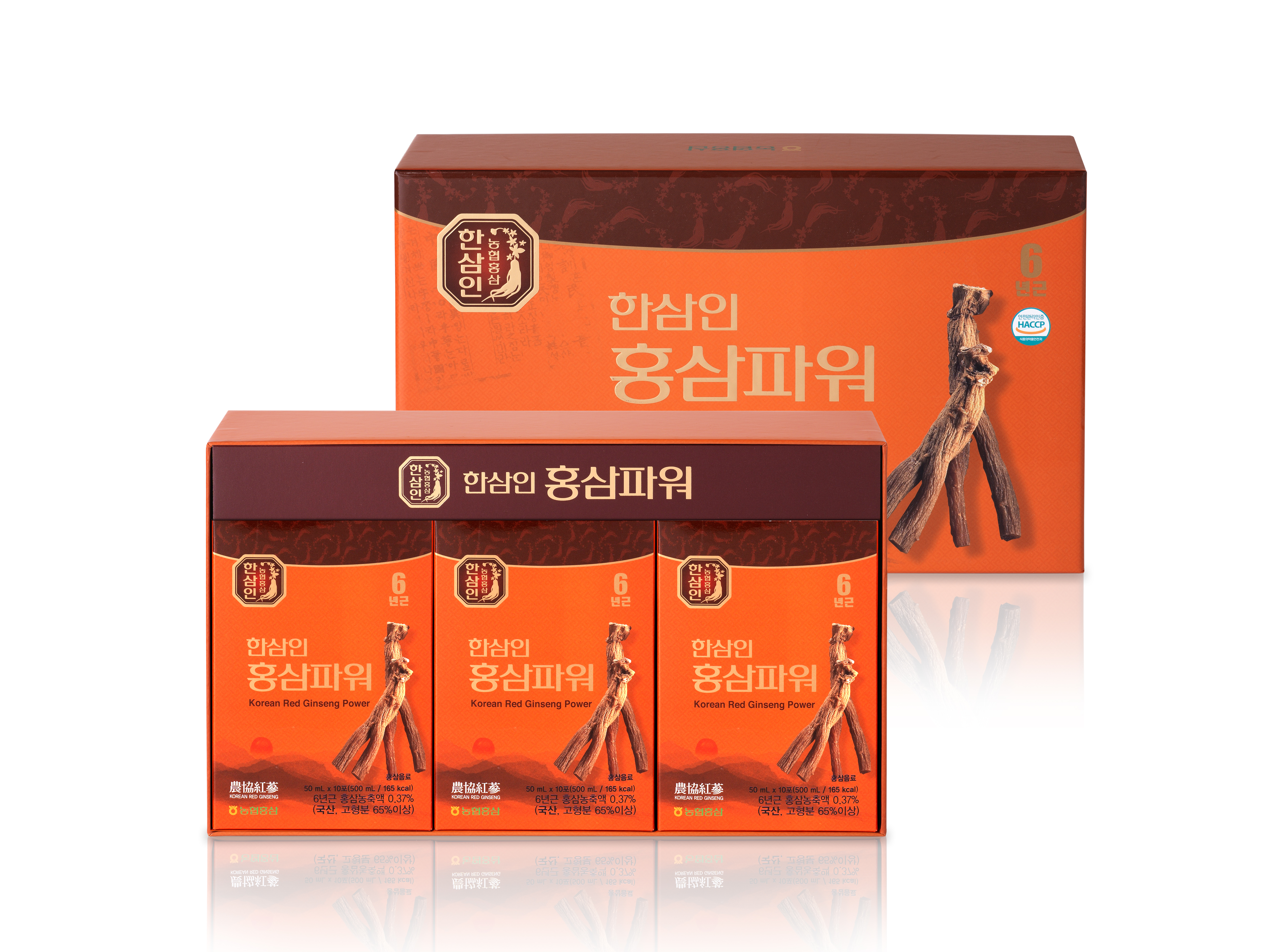 [농협 한삼인] 홍삼파워 50ml x 30포 + 쇼핑백
