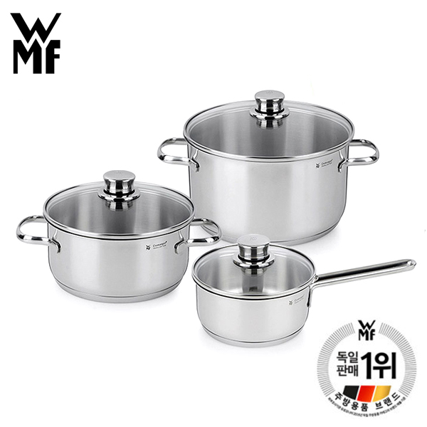 [WMF] 사피르 냄비 3종 세트(16편수+20양수+24곰솥(H))
