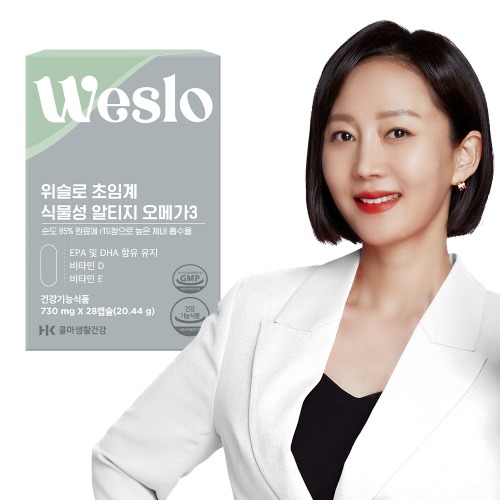 [콜마생활건강] 위슬로 초임계 알티지 오메가3