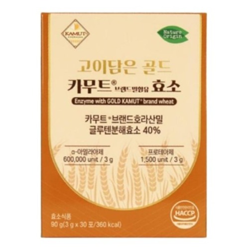 고이담은 골드 카무트 효소(3gx30포) ! / -유통기한 26년 05월