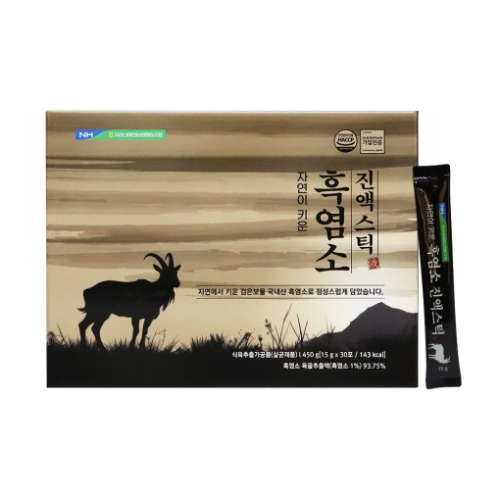 지리산마천농협 흑염소진액스틱(15gX30포) ! / -유통기한 26년 07월