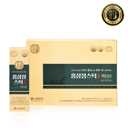 농협홍삼 홍삼정스틱액티브 10ml*32