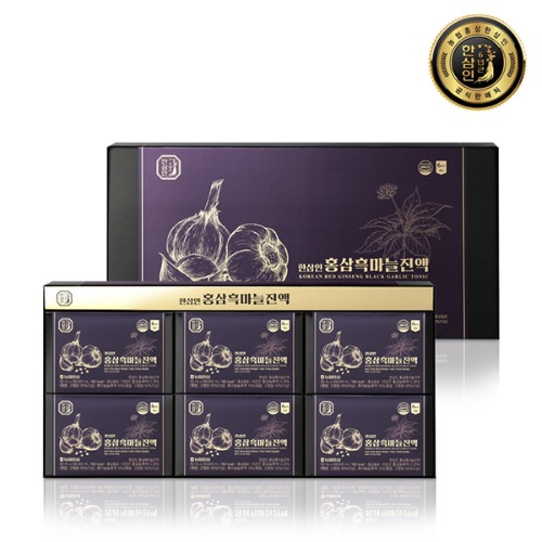 [한삼인] 홍삼 흑마늘진액 60mL x 30포 (30일분) 1세트