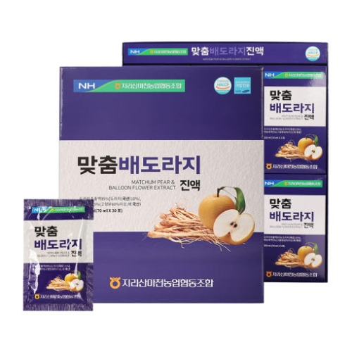 지리산마천농협 맞춤배도라지진액(70mlX30포) !