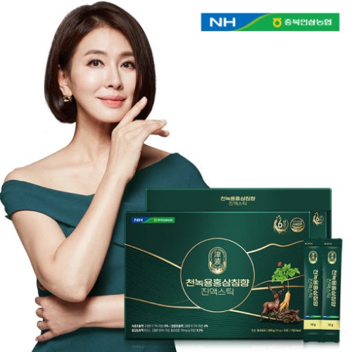 충북인삼농협 천녹용홍삼침향진액스틱(10gX100포) !
