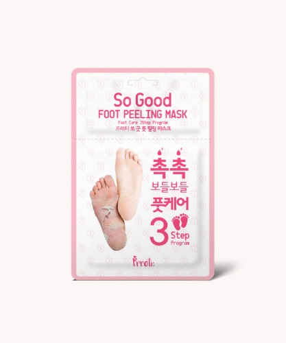 [프레티] 쏘 굿 3스텝 발각질제거 마스크팩	PRT221