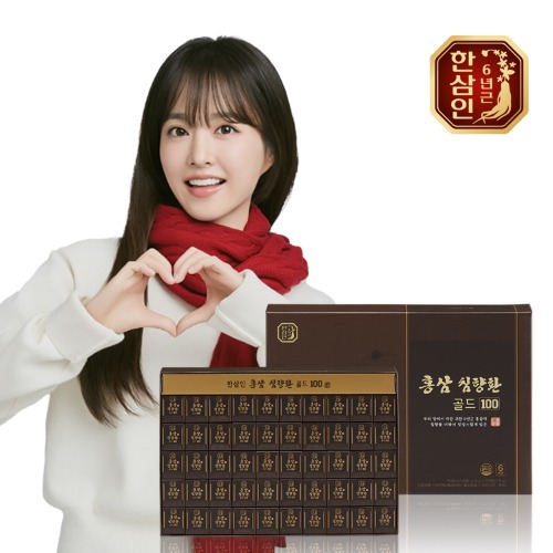 한삼인 홍삼침향환골드 100환 x 1세트
