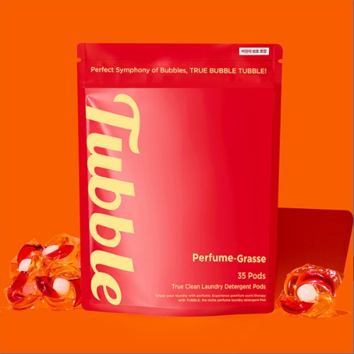 [Tubble] 트루클린 퍼퓸 캡슐 세탁세제 35P (퍼퓸그라스)