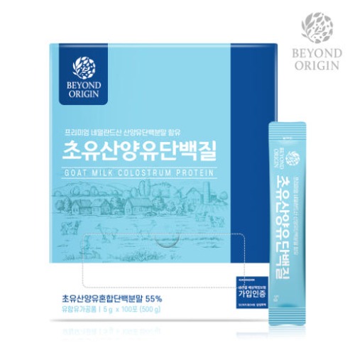비욘드오리진 초유산양유단백질 60포 5g x 60포 (소비기한 2026-12-18)