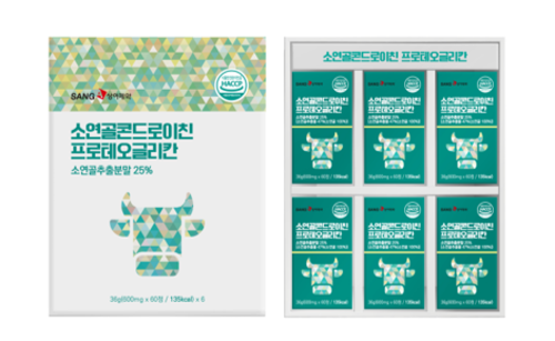[상아제약] 소연골 콘드로이친 프로테오글리칸 12개월 36g (600mg x 60정) * 6EA