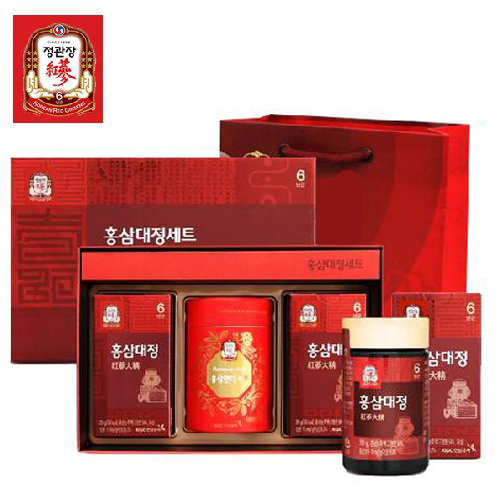 별) 한국인삼공사 정관장 홍삼대정세트 250g x 2병 + 레네세 홍삼캔디 수 120g  + 쇼핑백