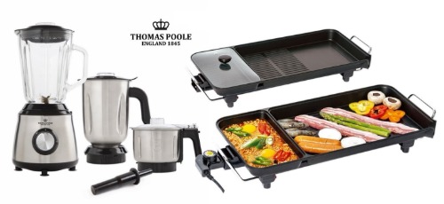 [THOMAS POOLE ENGLAND 1845] 영국 토마스풀 퍼펙트 트리플 그릴 + 포세이돈 3in 1 초고속 블렌더