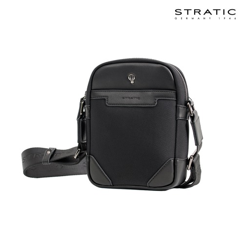 [Stratic] LIEBE CROSS BAG (BLACK/KHAKI) SC04BC0867 / SC04BC0899