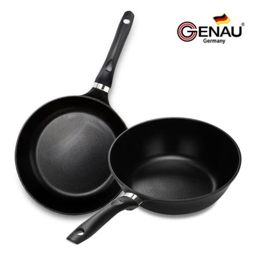 [독일 제너] 오펜 티타늄코팅 인덕션 후라이팬 28cm+ 궁중팬 28cm