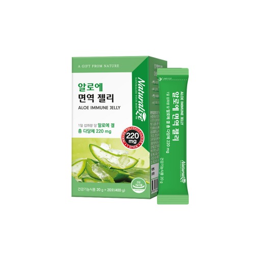 네추럴라이즈 알로에 면역 젤리 20g x 20포