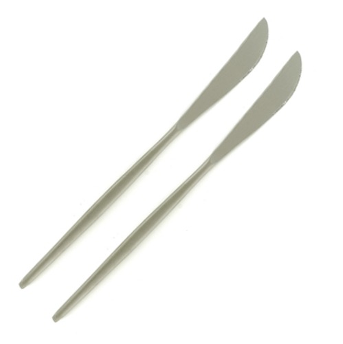 키친랩 씨엘로 디너나이프2pcs-무광실버