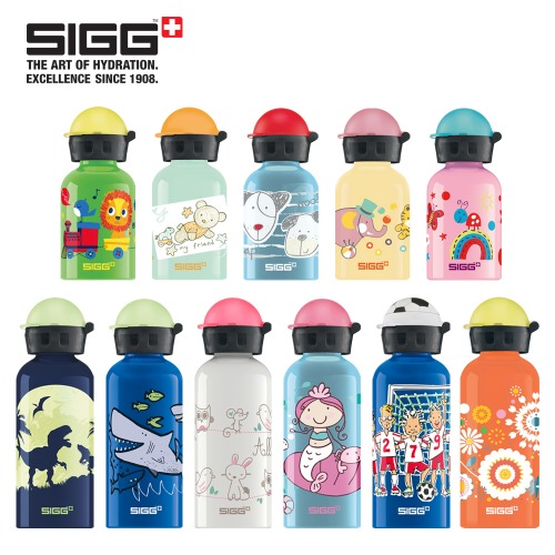 지그 키즈 워터 보틀 300ml(판토니, 정글트레인, 베어프랜드, 우프, 퍼니 인섹츠 택 1)