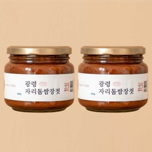 제주하우스 제주 자리돔쌈장젓 400g (면세)
