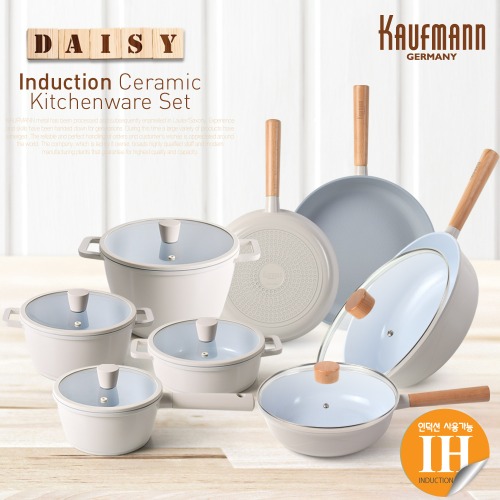 [카우프만] 데이지 인덕션 주방 14P 세트(G형) KDIC-G14P