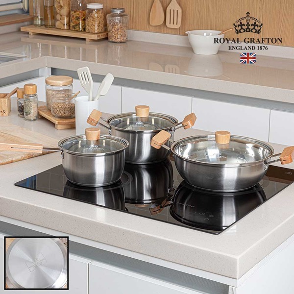 로얄그래프톤 애들린 IH 스텐냄비 3종RG1152